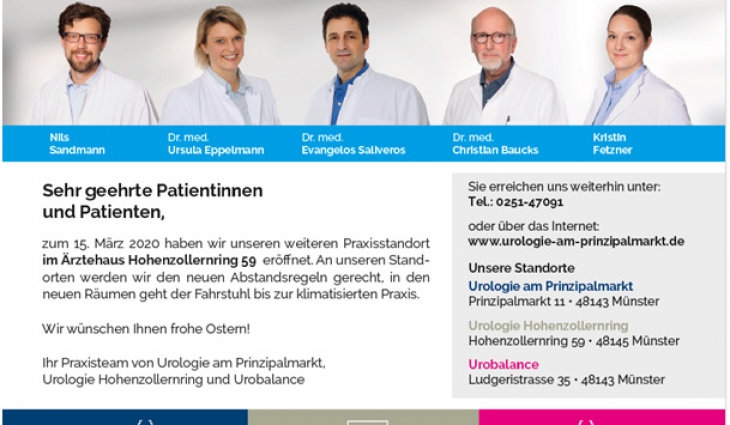 Willkommen auf Urologie-Hohenzollernring.de