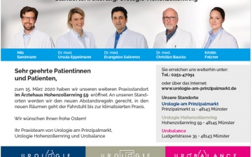 Willkommen auf Urologie-Hohenzollernring.de